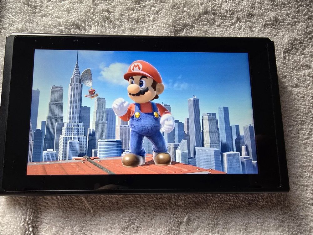 Nintendo Switch V1 With Super Smash Bros 