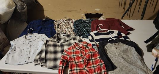 Little Boys Fall Shirts (Size-12-18 Months)
