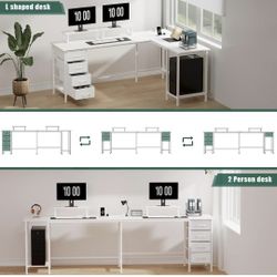 Two Way Computer Business Desk