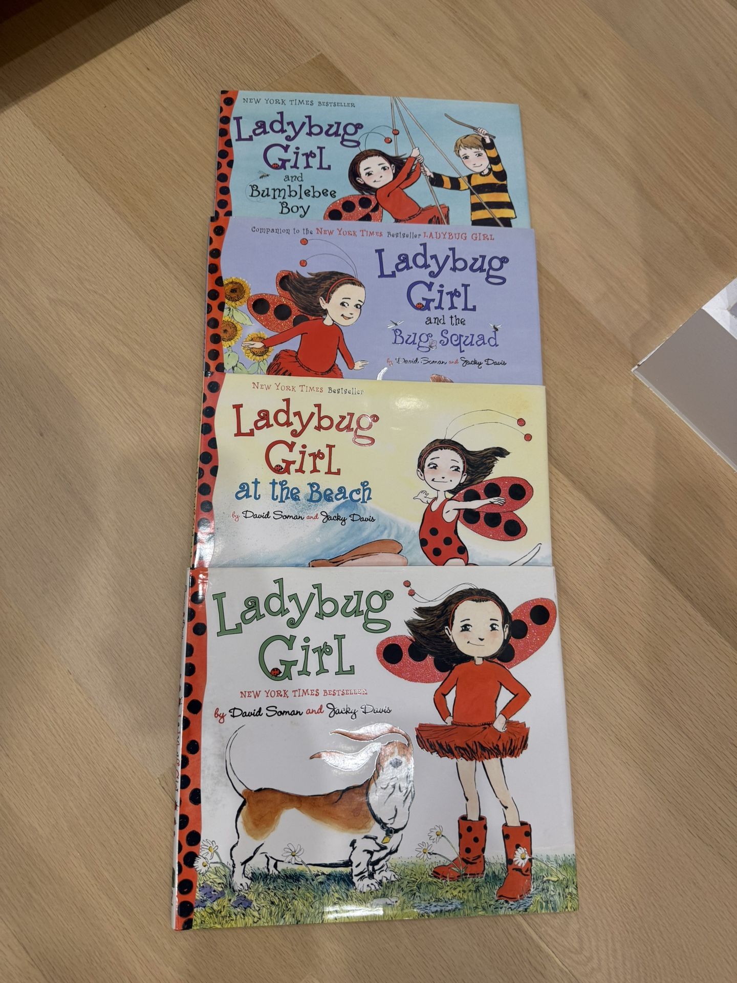Set of Ladybug Girl books by David Soman and Jacky Davis