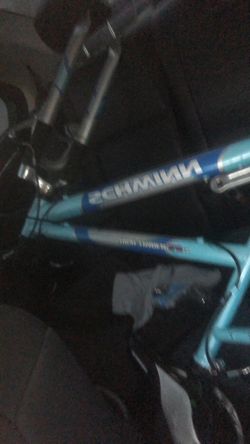 Schwinn Blue Bicycle