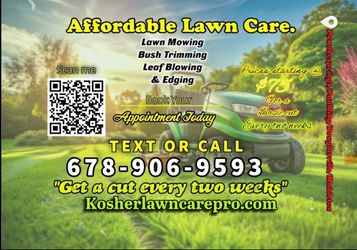 Lawn Care 🍃