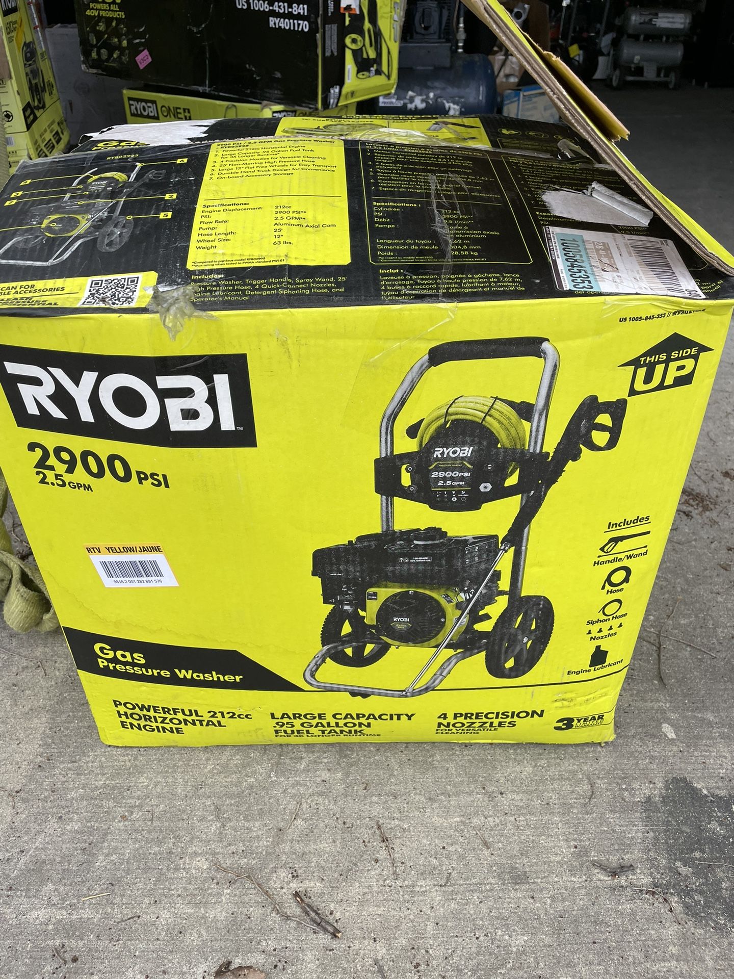 Ryobi  2900 PSI 