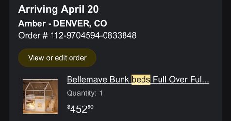 Bunk bed