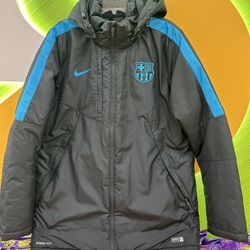 Nike Barcelona Storm Fit Soccer Jacket Size Large 