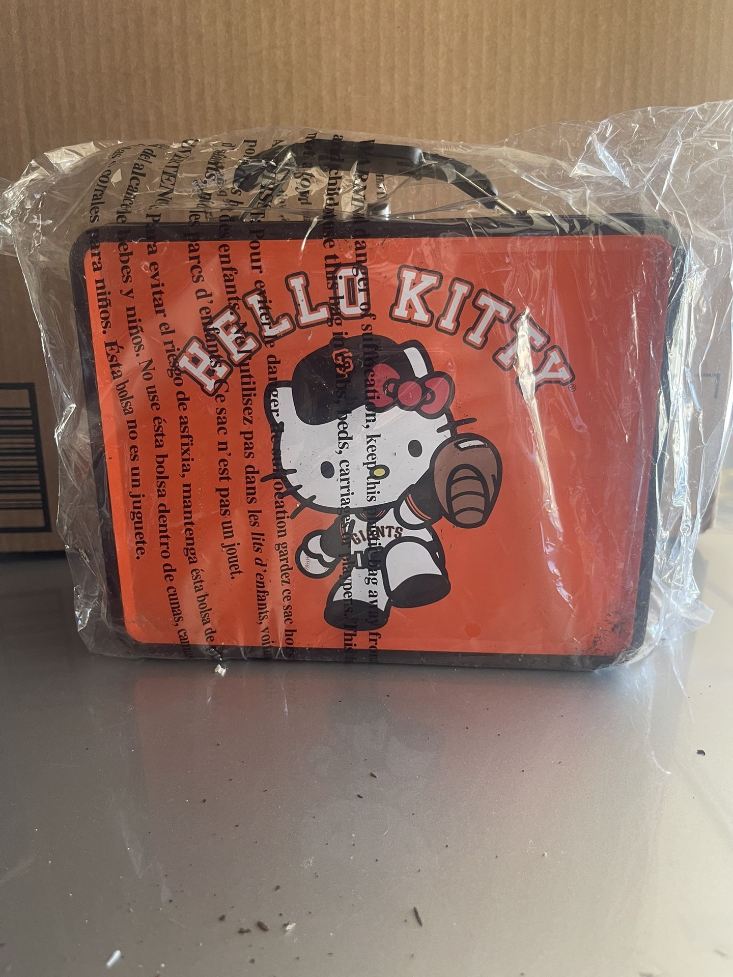 SF Giants Hello Kitty Lunch Box