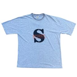 Vintage 90s Stussy Big S T-shirt Size XL