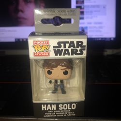Star Wars Han Solo Funko Pop keychain