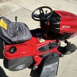 Fully Serviced 46” Riding Mower With Warranty