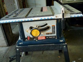 Ryobi BTS10 10 13 amp Table Saw w Stand. for Sale in Pompano Beach FL OfferUp