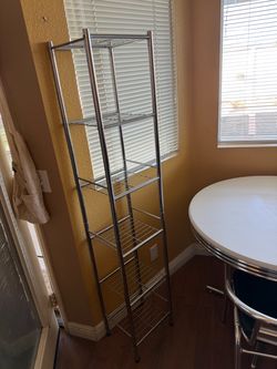 Chrome shelf