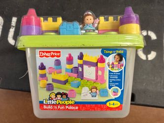 New sealed in box Fisher-Price Little People Build 'n Fun Palace