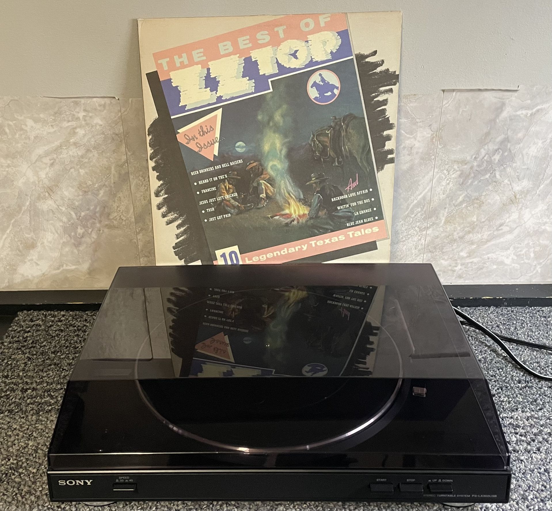 Sony PS-LX300 Turntable With 3.5mm Adapter