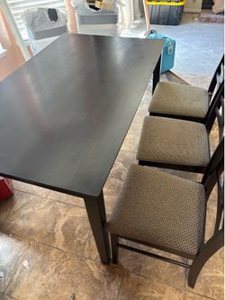 Wooden table