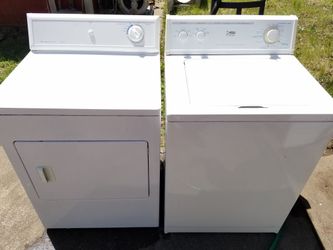 Washer and dryer