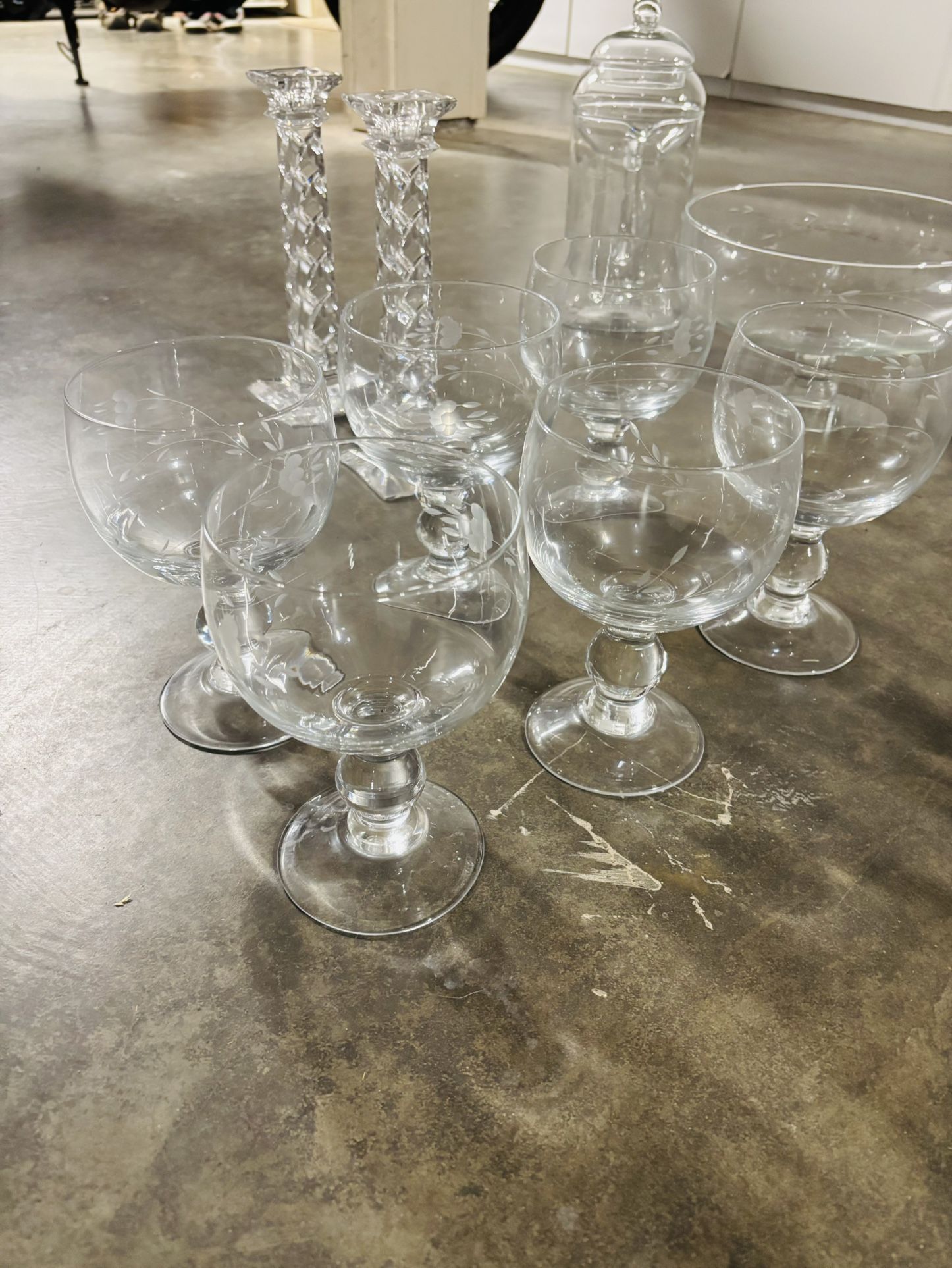 Princess House Crystal Heritage Set