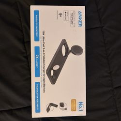 Anker Foldable Charger 3 In 1 For Apple
