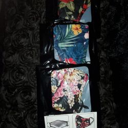 New Floral Face Masks Adjustable Earloops