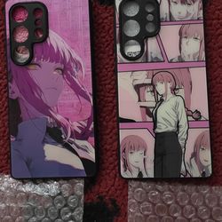 Anime makima phone cases s25 ultra