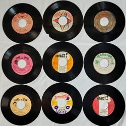1970s ROCKSTEADY 45 Lot of 9 Cleaned & Tested 