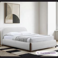 Upholstered Platform Bed