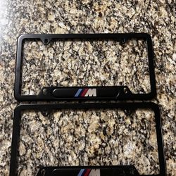 BMW M License Plate Brackets Qty 2