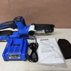 Kobalt 24-volt 6-in Battery 2.0 Ah Chainsaw Battery & Charger Included
