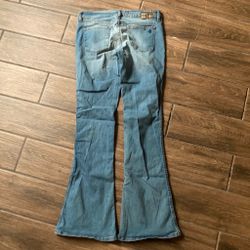 Volcom blue flared jeans