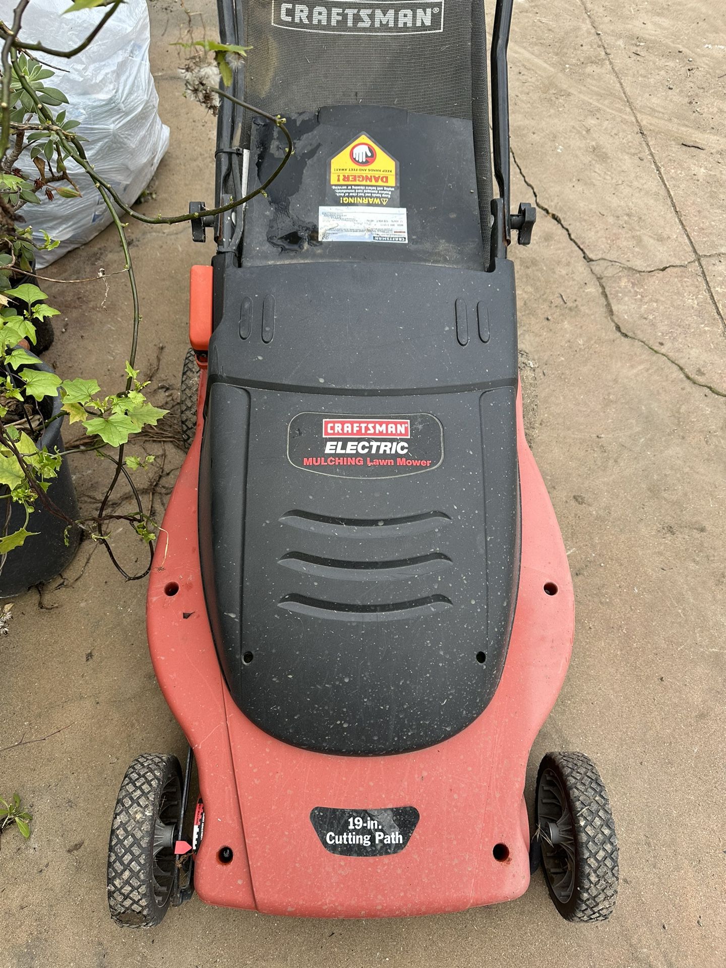 Craftsman Grass Mulching Electric Lawn Mower