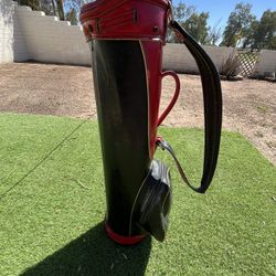 Cleveland Tour Action Iron Set 3-pw Graphite Shafts. And Vintage Hogan Bag. 