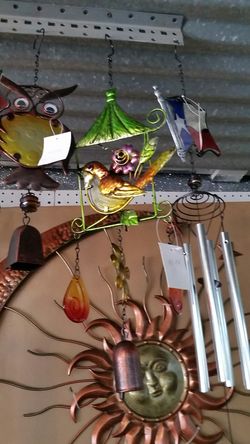 Bird wind chime