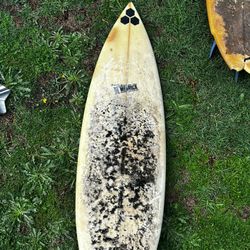 6’2 Channel Islands Board (fins Included)