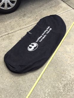 Used HEAVY DUTY CANVAS “Waialae Country Club” TRAVEL GOLF CLUB BAG