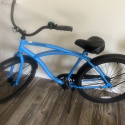 Huffy 26” Blue Cranbrook Beach Cruiser
