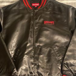 Authentic Supreme X Thrasher Varsity Jacket