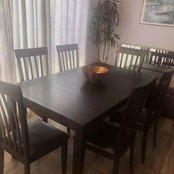 6 chair dinning table set