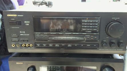 Audio, Video, Control, Tuner, Amplifier--ONKYO integra