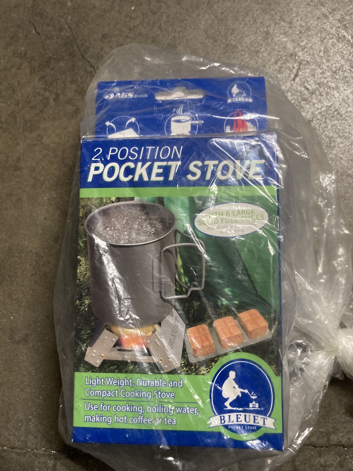 Bleuet Pocket Camping Stove 