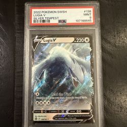 Lugia V #138 Silver Tempest - PSA9