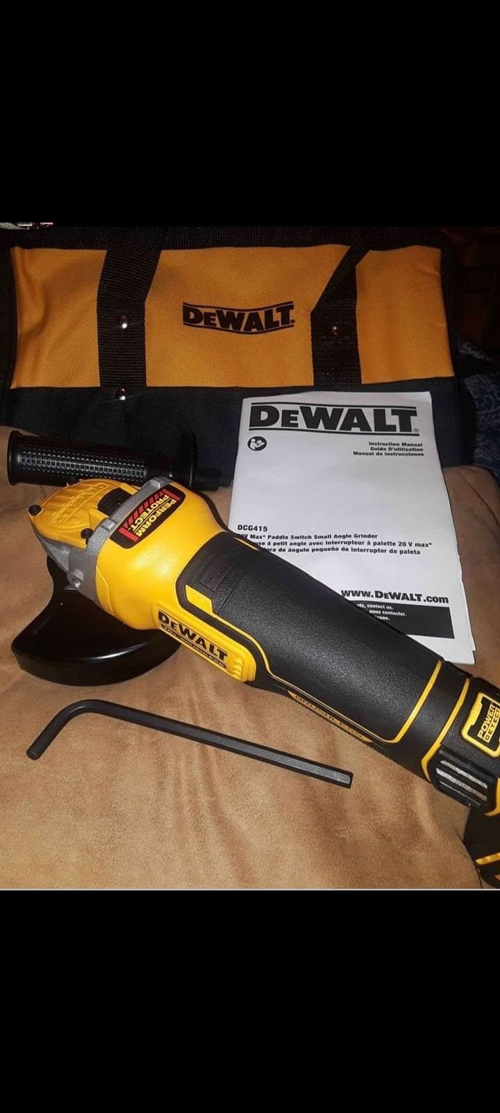 Dewalt Grinder 20volt