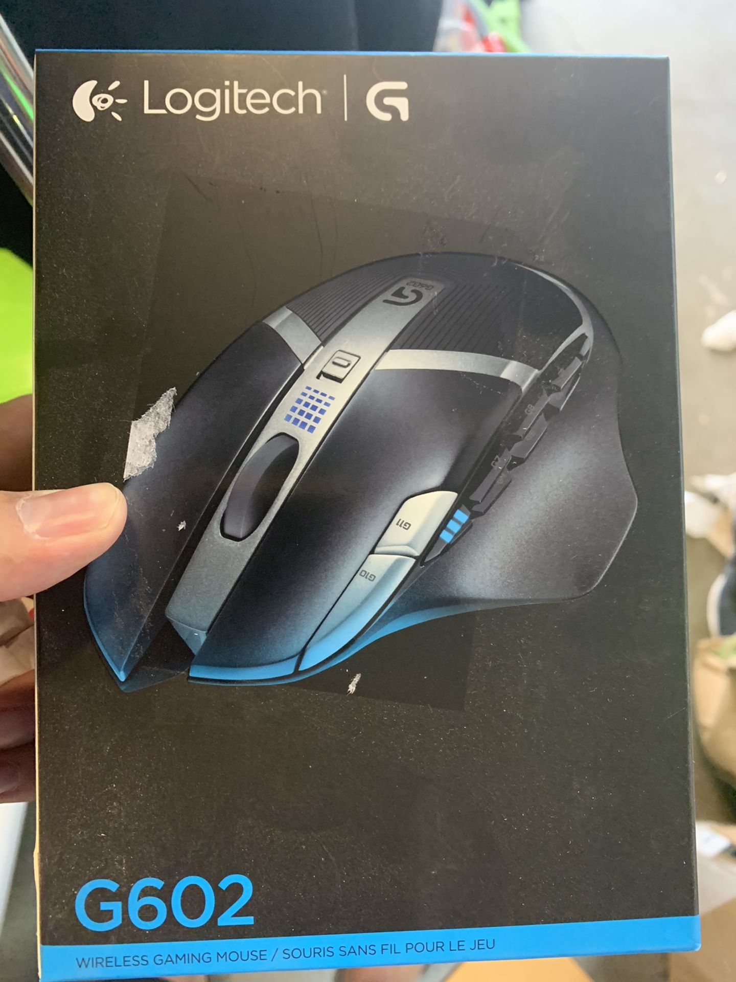 Logitech wireless gaming mouse (New)