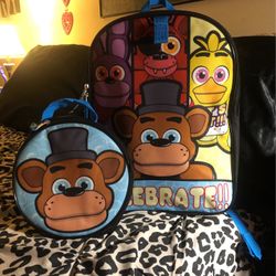 Freddy backpack with Lunch cooler￼