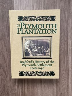 “of Plymouth Plantation” 