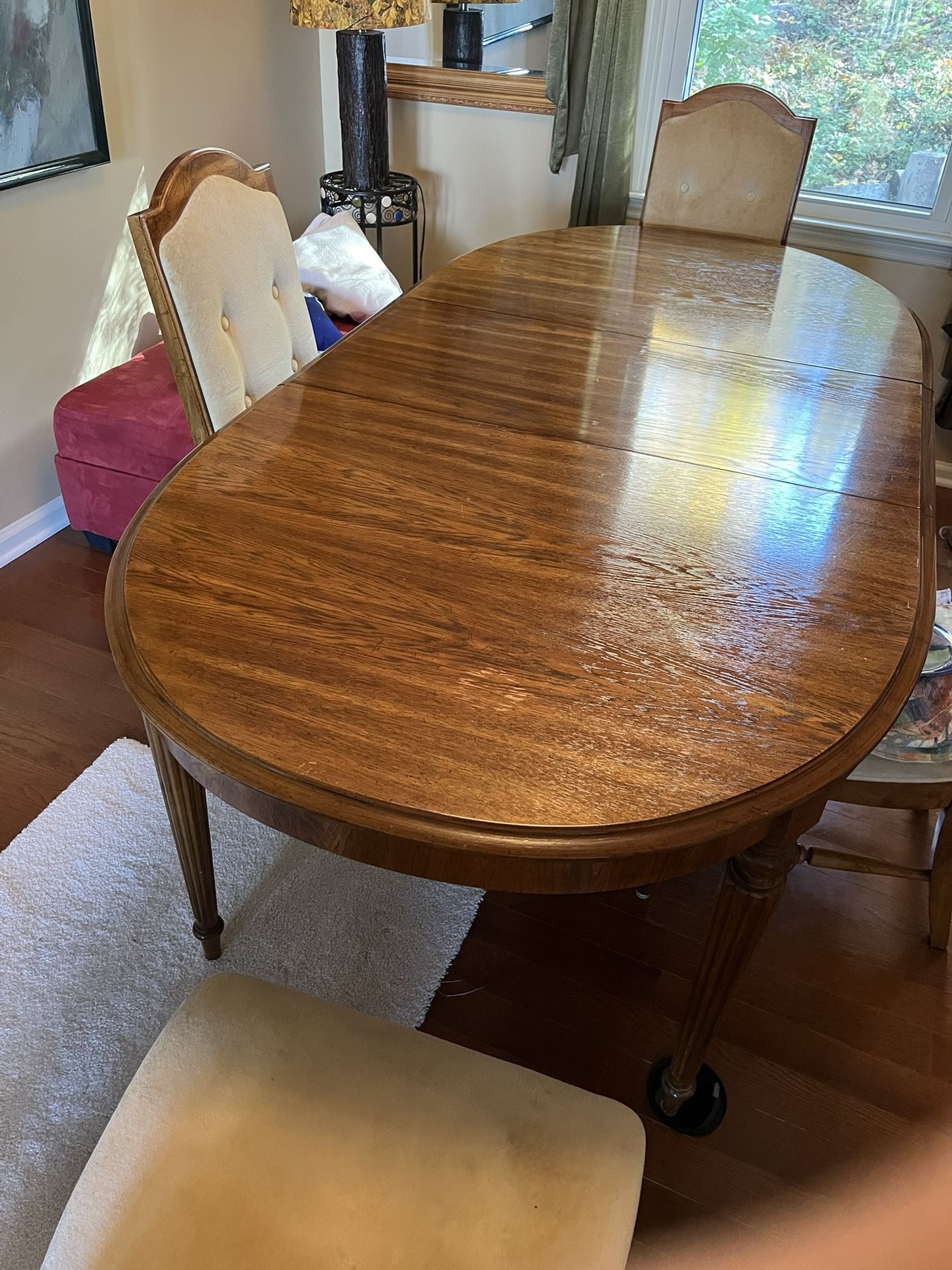 Maple Dining Table and Chairs