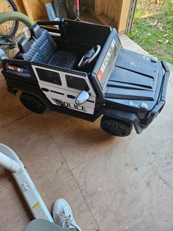 Kids Police Ride-On Electric SUV