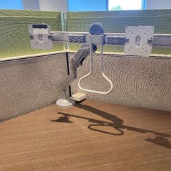  Multi -Screen Essential- Dual Monitor Arm with Crossbar