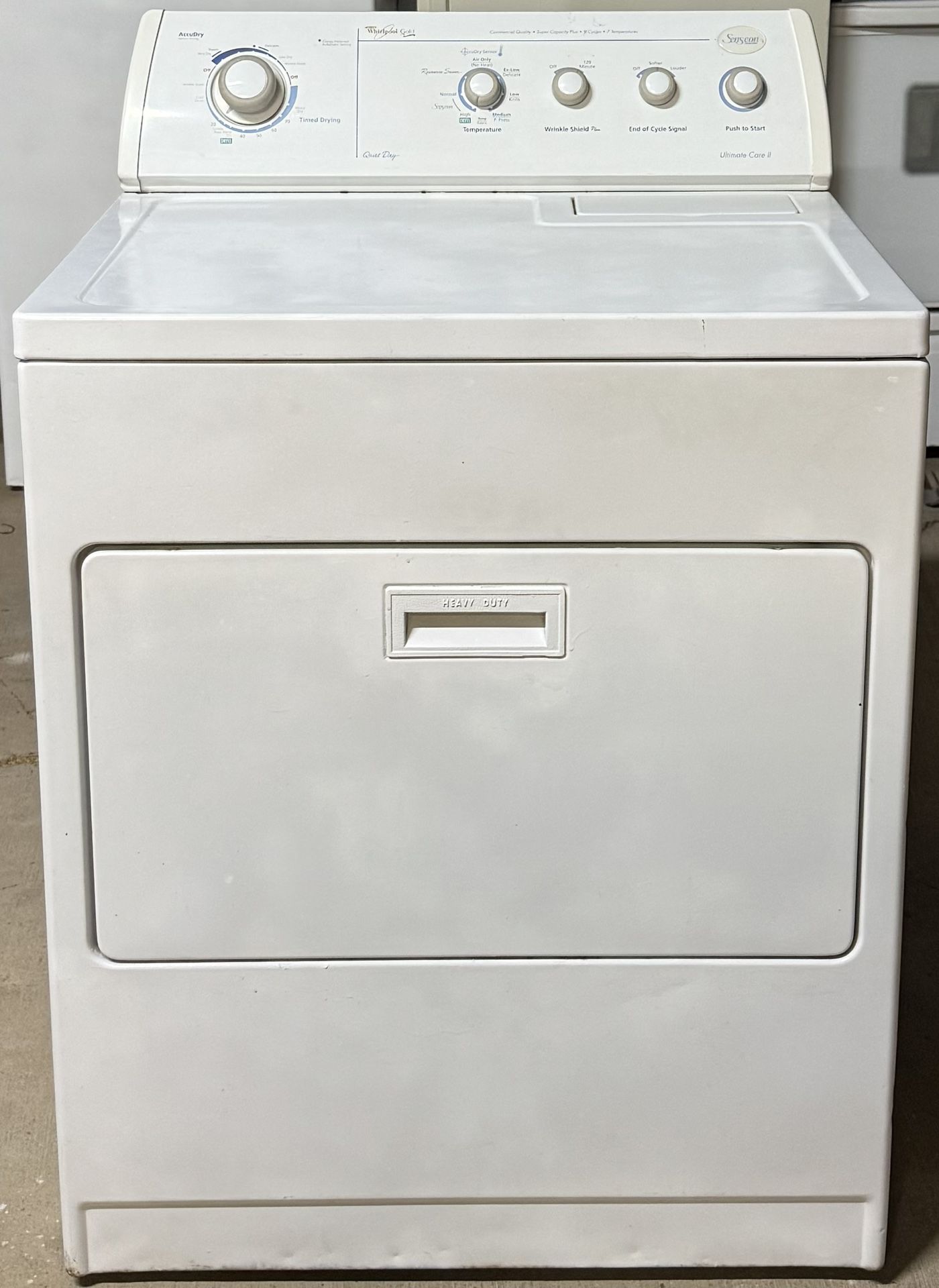 WHIRPOOL DRYER