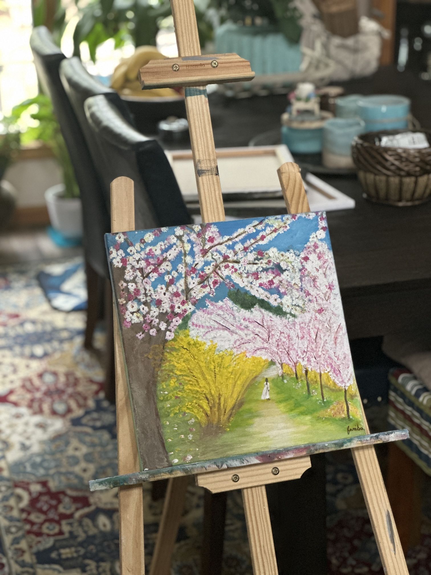 acrylic painting 14x14