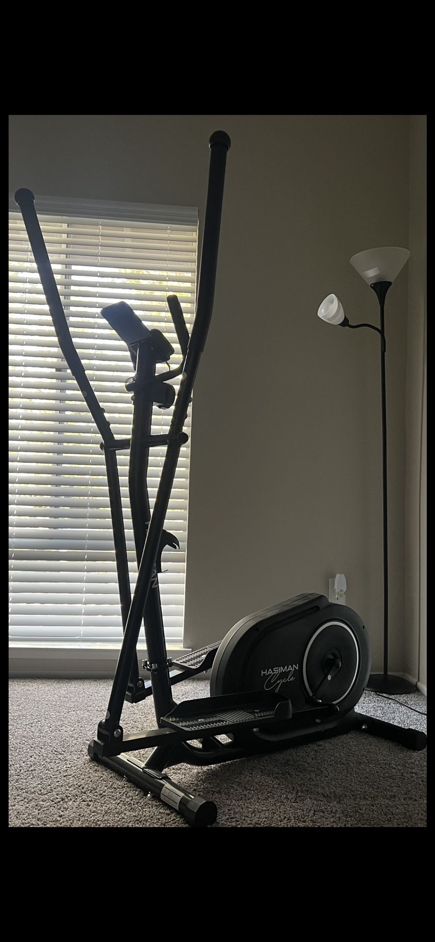 Elliptical Bike Stationary Exercise Machine