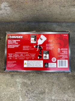 a Husky Gravity Feed Composite HVLP Spray Gun (Model H4850GHVSG